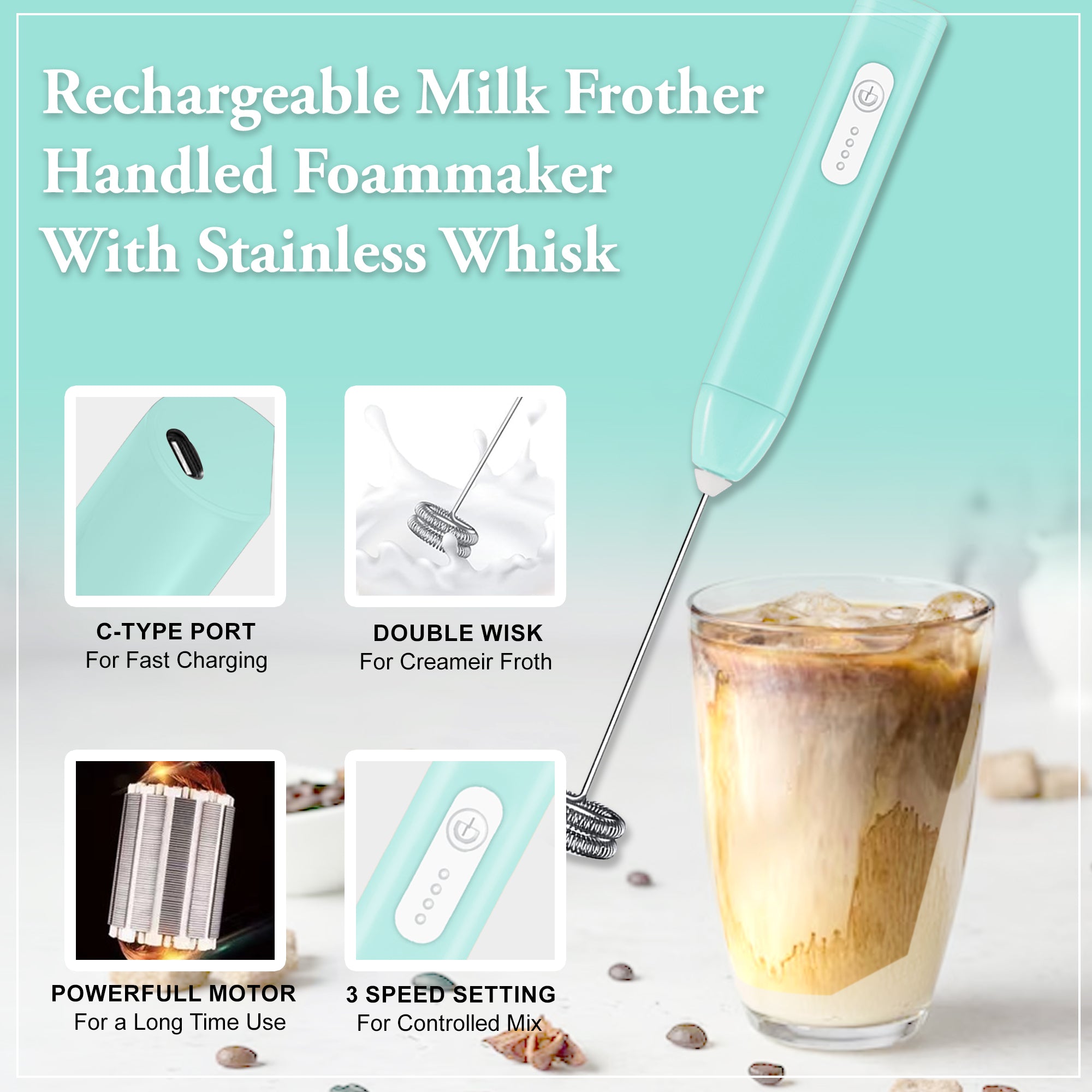Portable Coffee Frother
