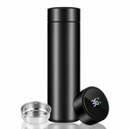 Smart Stainless Steel Water Bottle with LED Temperature Display