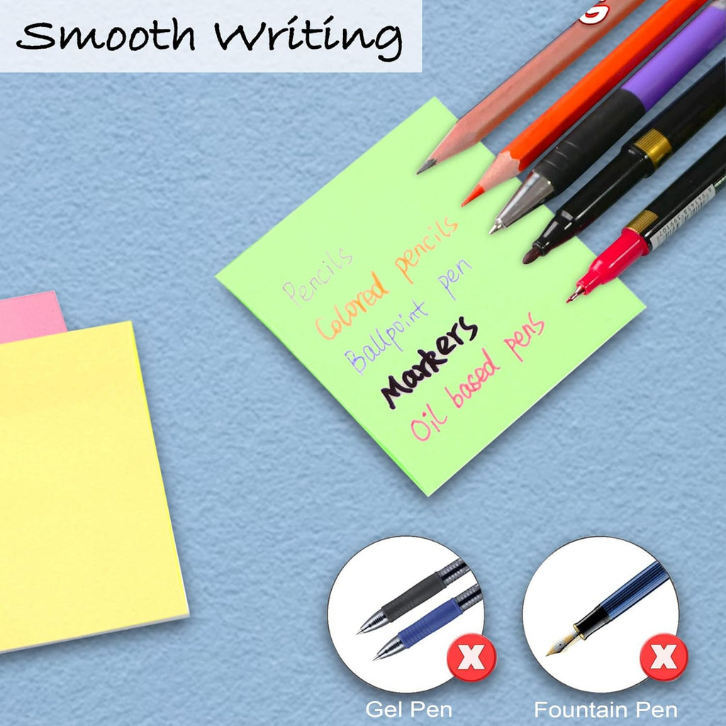 Multicolour Sticky Notes – 400 Sheets