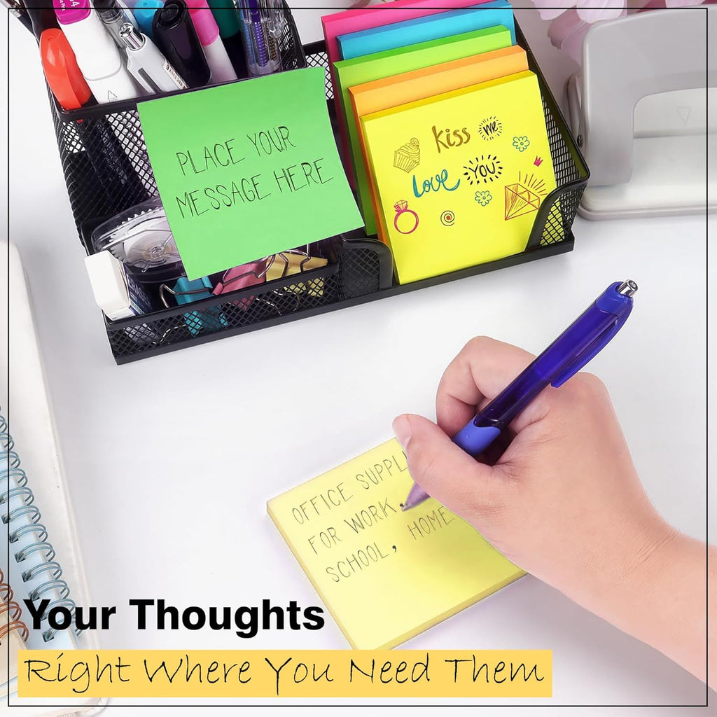 Multicolour Sticky Notes – 400 Sheets