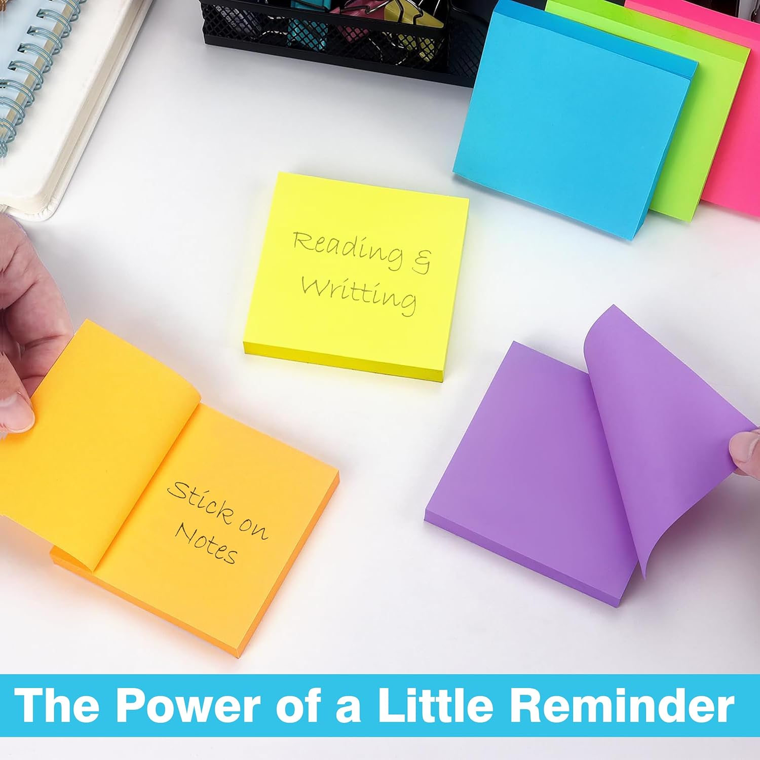 Multicolour Sticky Notes – 400 Sheets