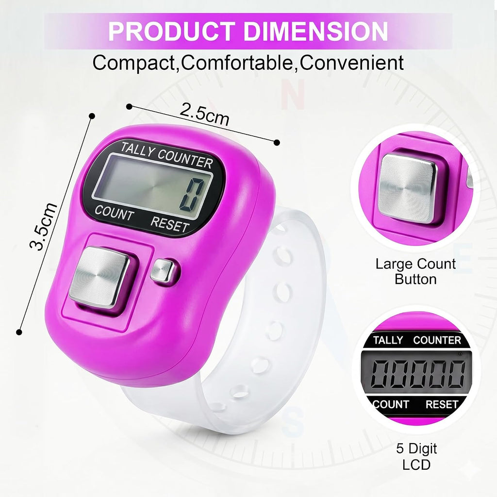 Naam Jap Counter Digital Tally Counter – Pack of 2
