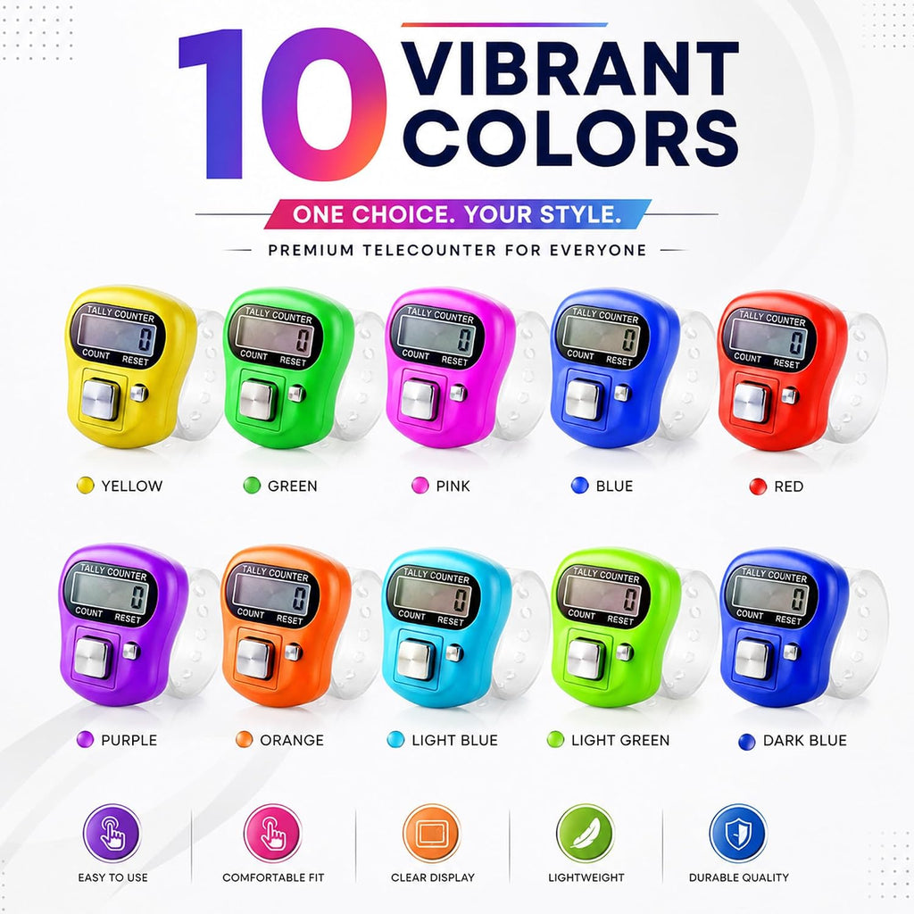 Naam Jap Counter Digital Tally Counter – Pack of 2