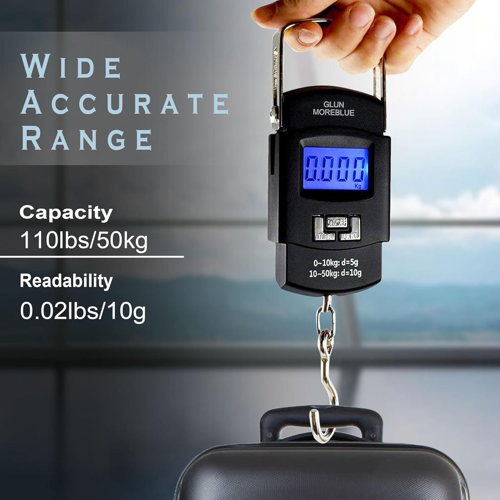 Portable Digital Luggage Weighing Scale– 50 kg / 110 lb